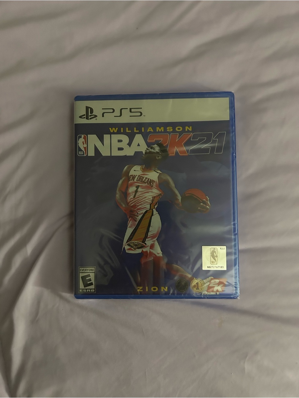 PlayStation 5 NBA 2K21 Featuring Williamson - Blue Cover